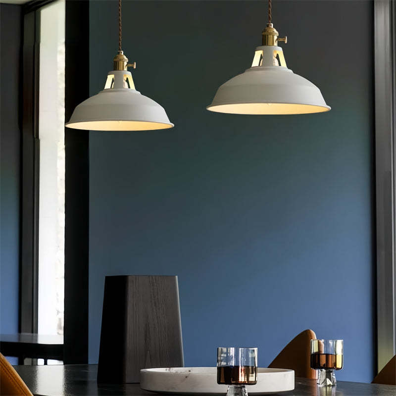 Modern Colourful Simple Kitchen Iron Pendant Light