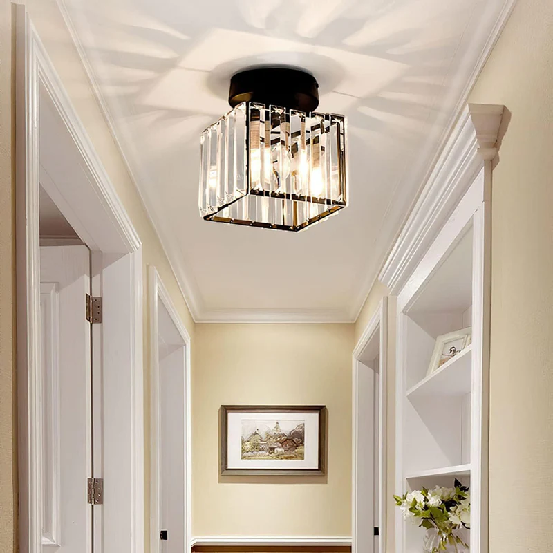 Glass Hallway Ceiling Lights