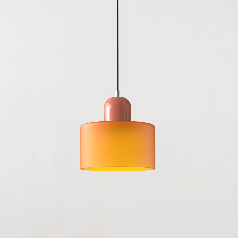 Modern Bauhaus Glass Bedside Pendant Light