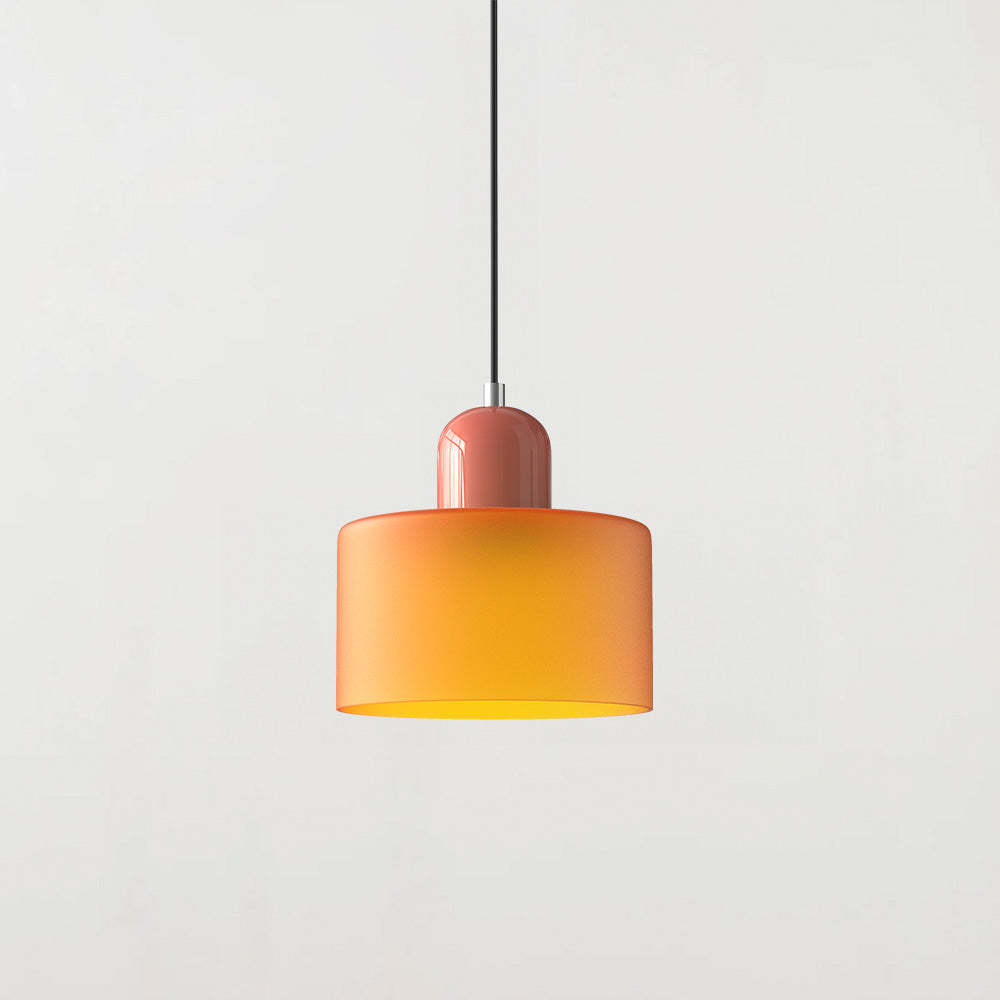 Modern Bauhaus Glass Bedside Pendant Light