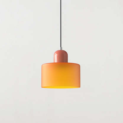 Modern Bauhaus Glass Bedside Pendant Light
