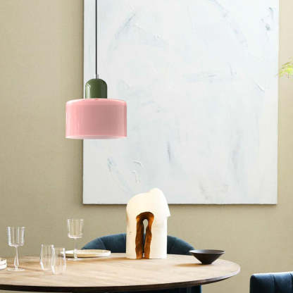 Modern Bauhaus Glass Bedside Pendant Light