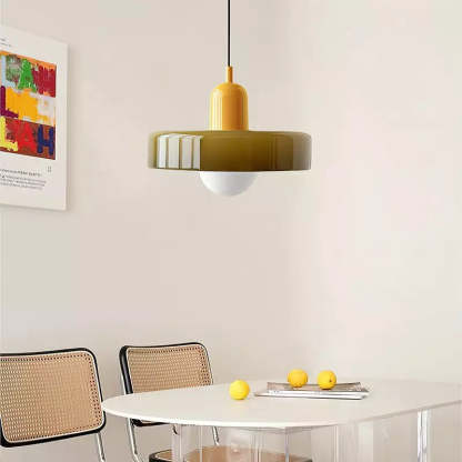 Colorful Bauhaus Glass Pendant Light -Homdiy