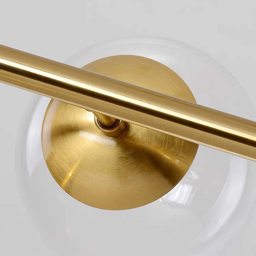 Nordic Designer Long Glass Island Lamp For Kitchen