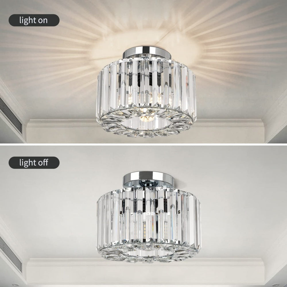 Modern Crystal Ceiling Lamp For Hallway