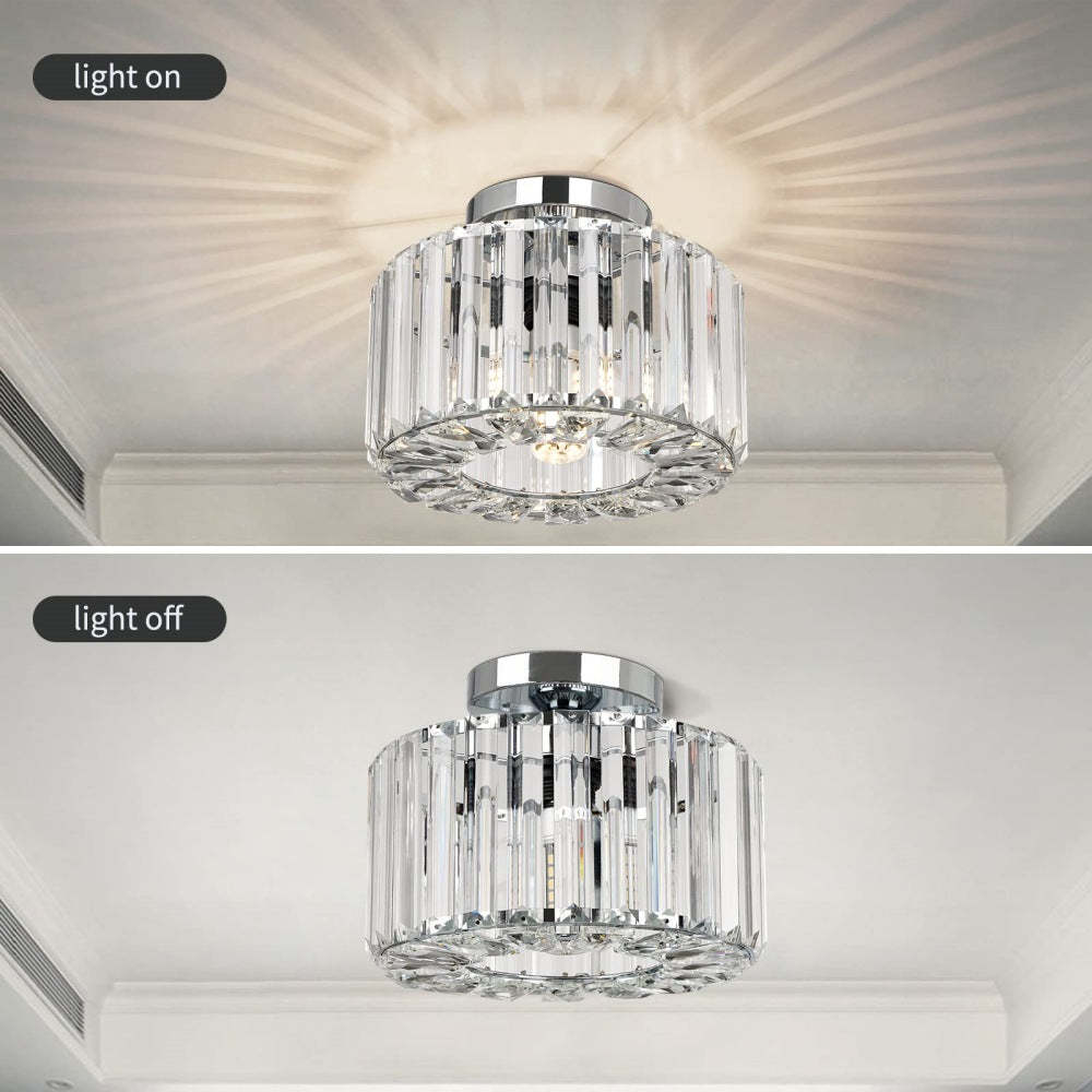 Modern Crystal Ceiling Lamp For Hallway
