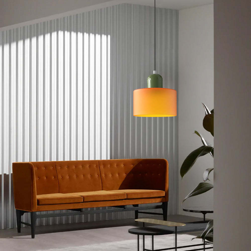 Modern Bauhaus Glass Bedside Pendant Light