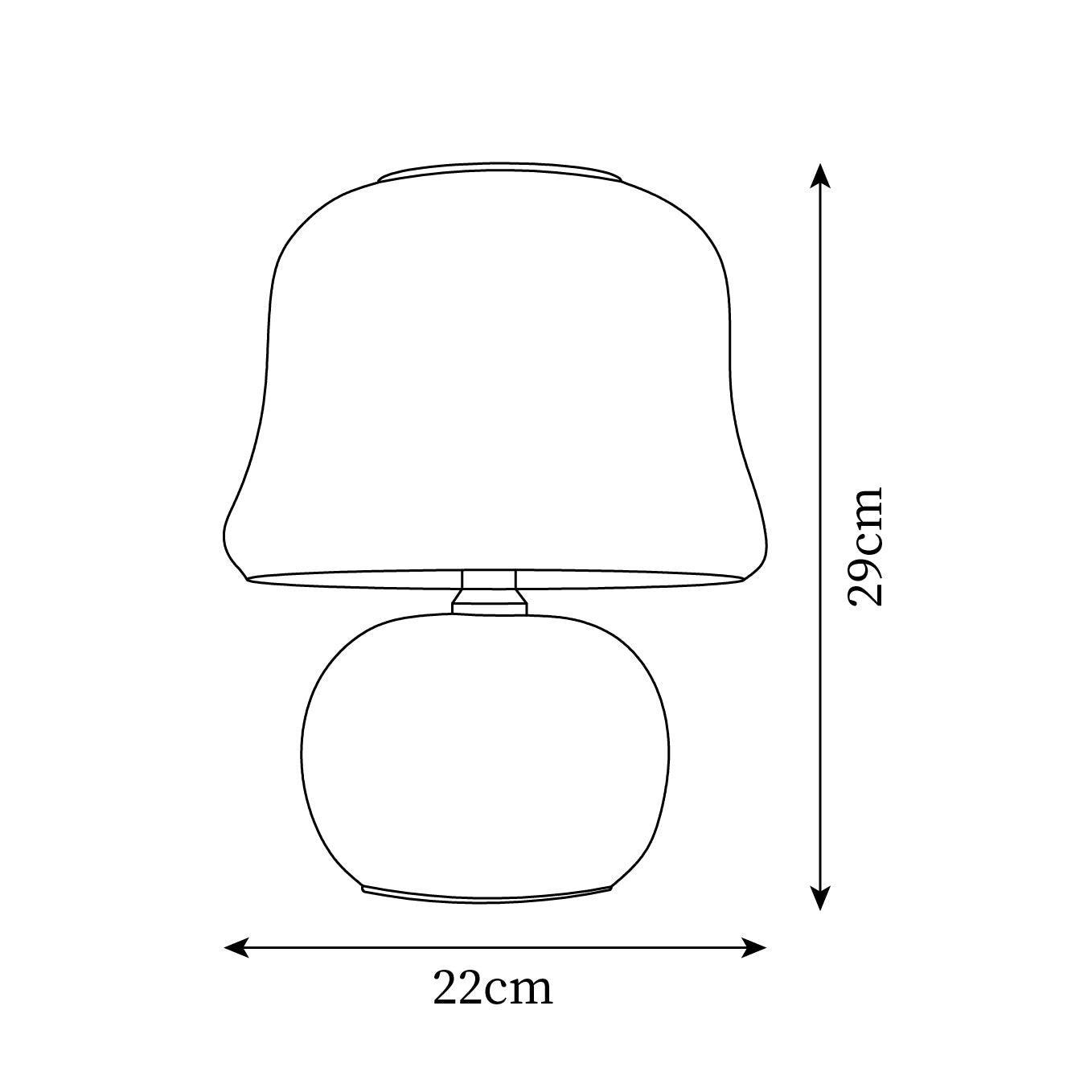 Simple Iron Bedroom Cute Mini Table Lamps