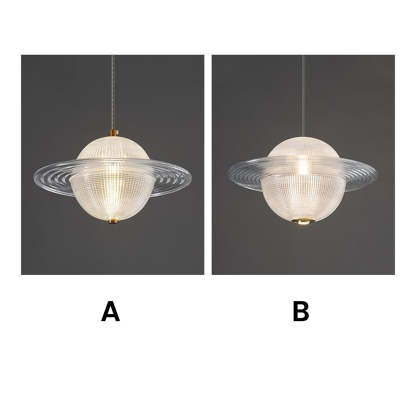 Creative Glass Planet Ceiling Pendant Light