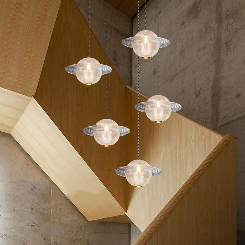 Creative Glass Planet Ceiling Pendant Light