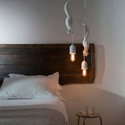 Creative Squirrel Resin Ceiling Pendant Light