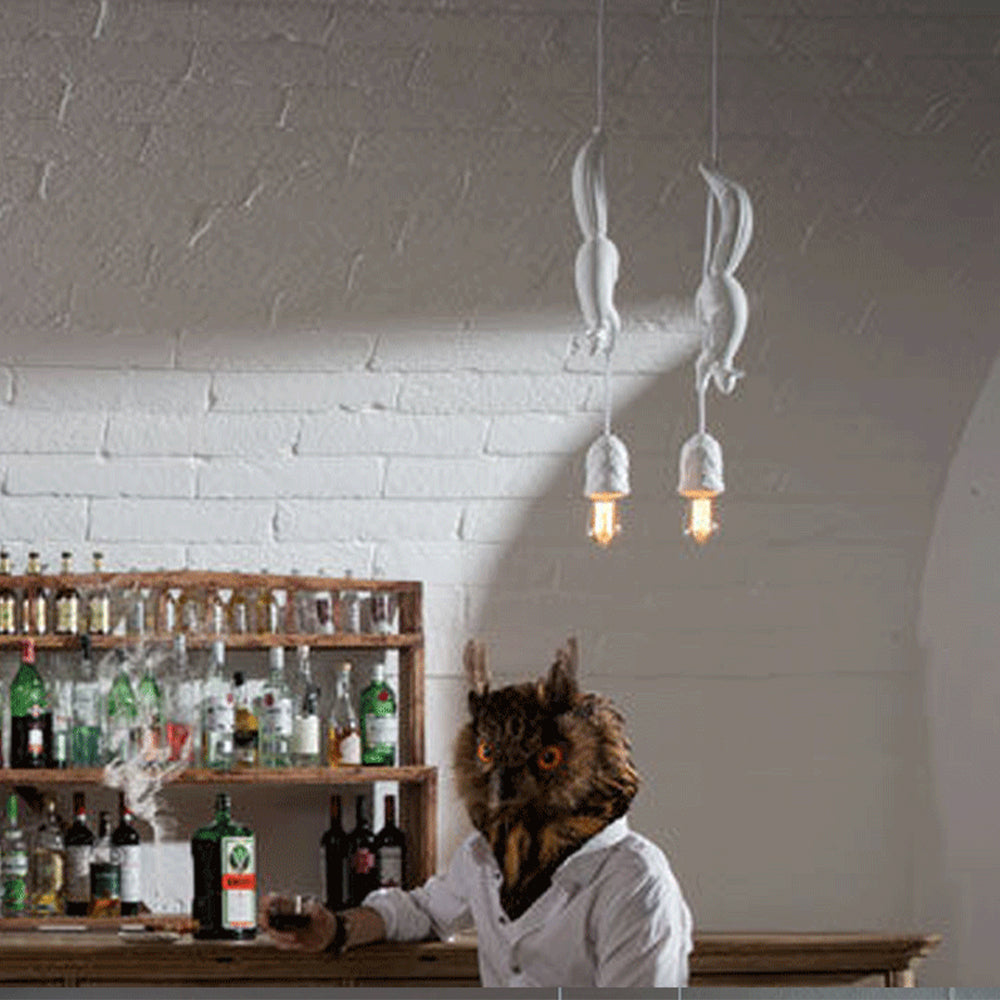 Creative Squirrel Resin Ceiling Pendant Light