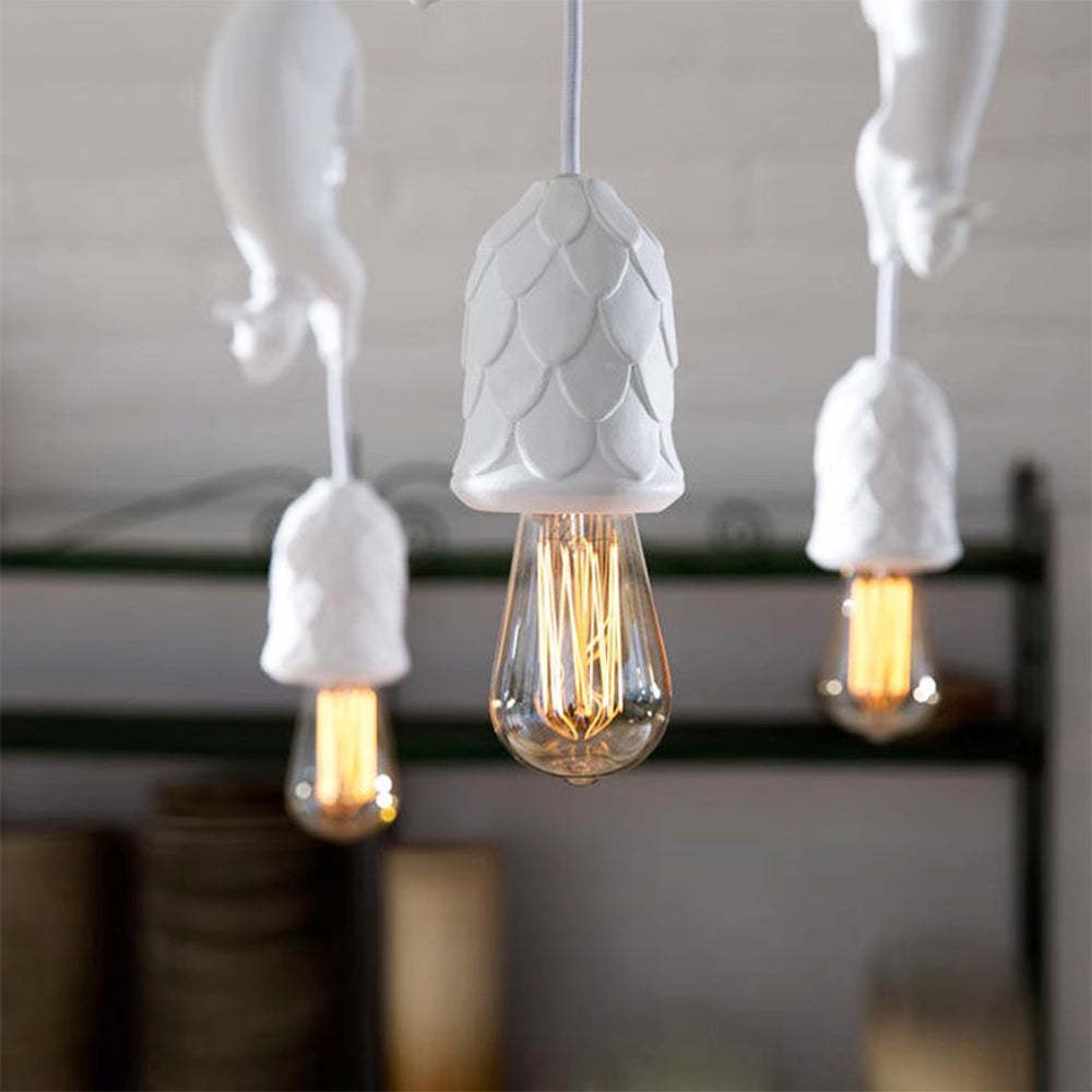 Creative Squirrel Resin Ceiling Pendant Light