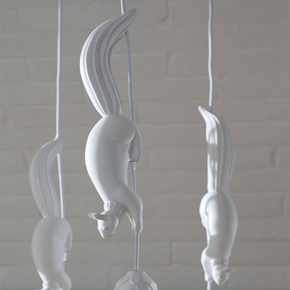 Creative Squirrel Resin Ceiling Pendant Light