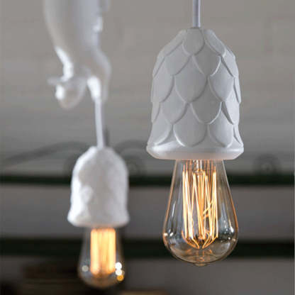 Creative Squirrel Resin Ceiling Pendant Light