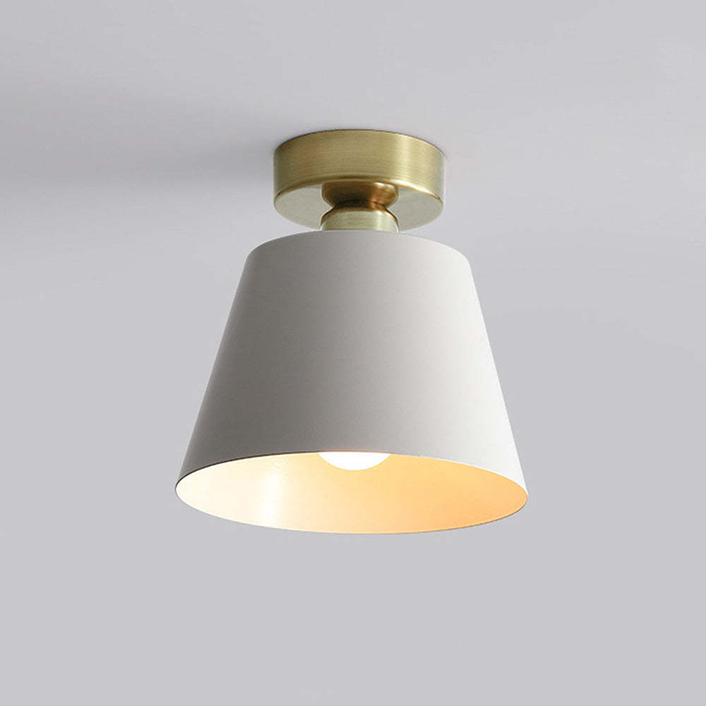 Nordic Simple Iron Shade Ceiling Light -Lampsmodern