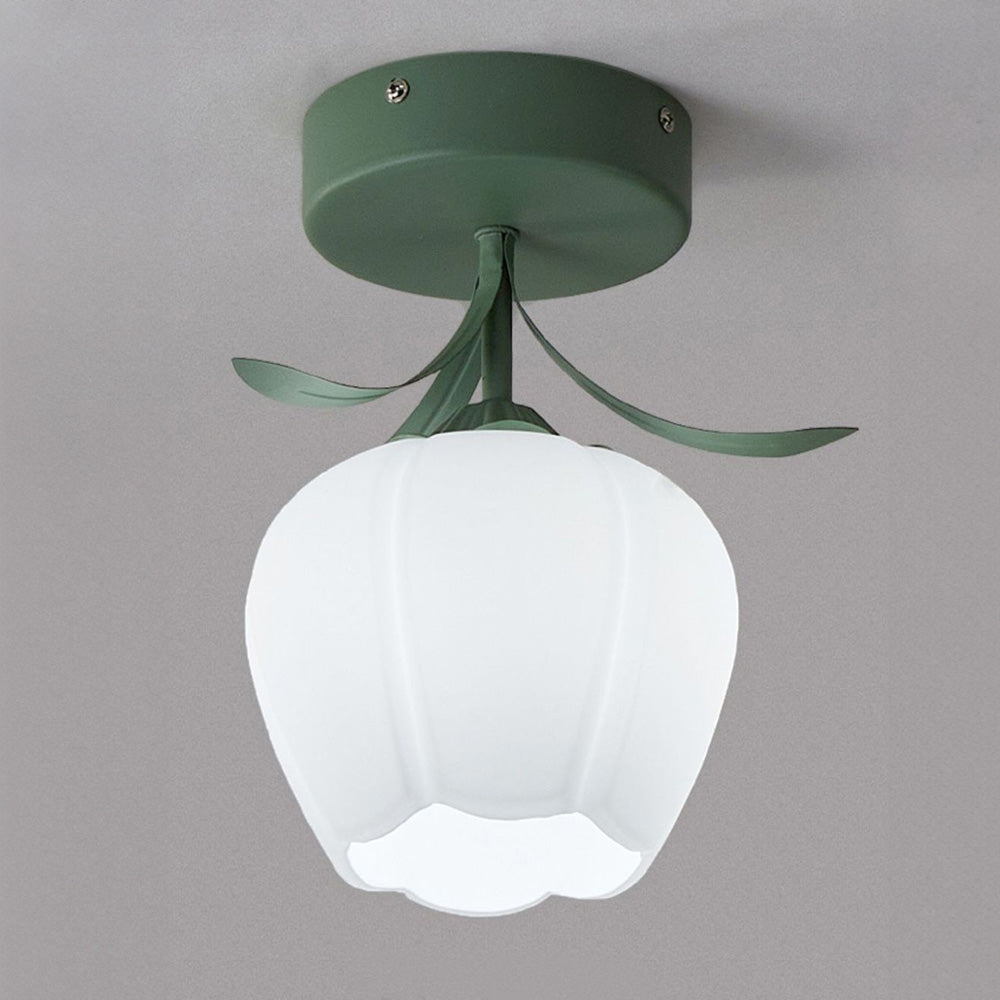 French Tiffany Simple Mini Flower Ceiling Light -Lampsmodern