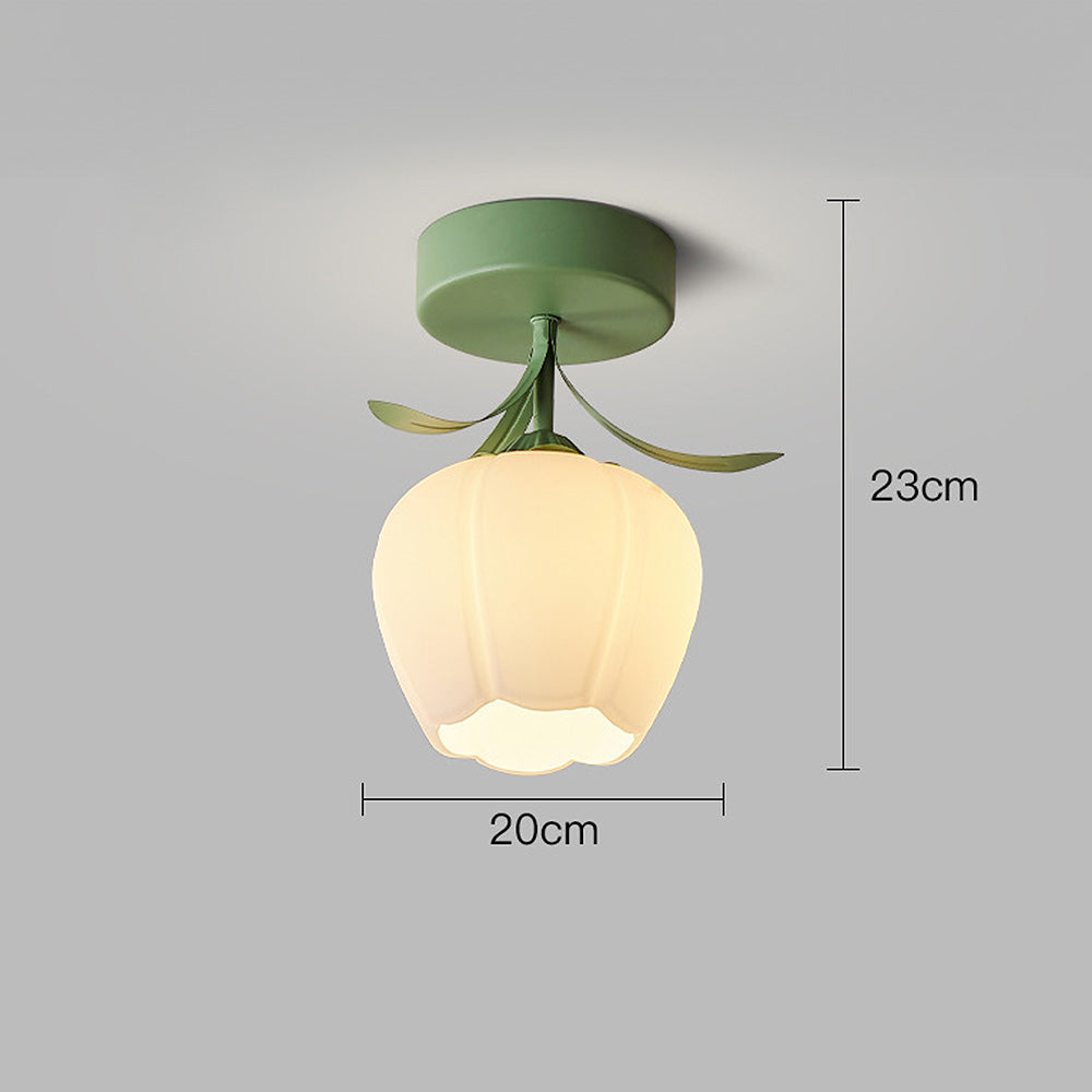 French Tiffany Simple Mini Flower Ceiling Light -Lampsmodern