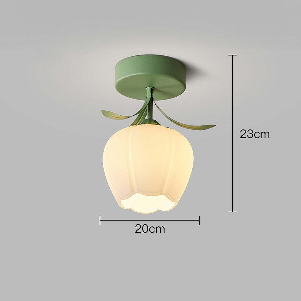 French Tiffany Simple Mini Flower Ceiling Light -Lampsmodern