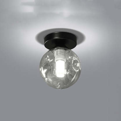 Scandinavian Glass Ball Ceiling Light -Lampsmodern