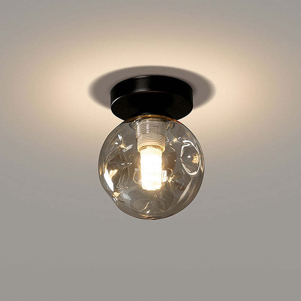 Scandinavian Glass Ball Ceiling Light -Lampsmodern