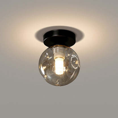 Scandinavian Glass Ball Ceiling Light -Lampsmodern