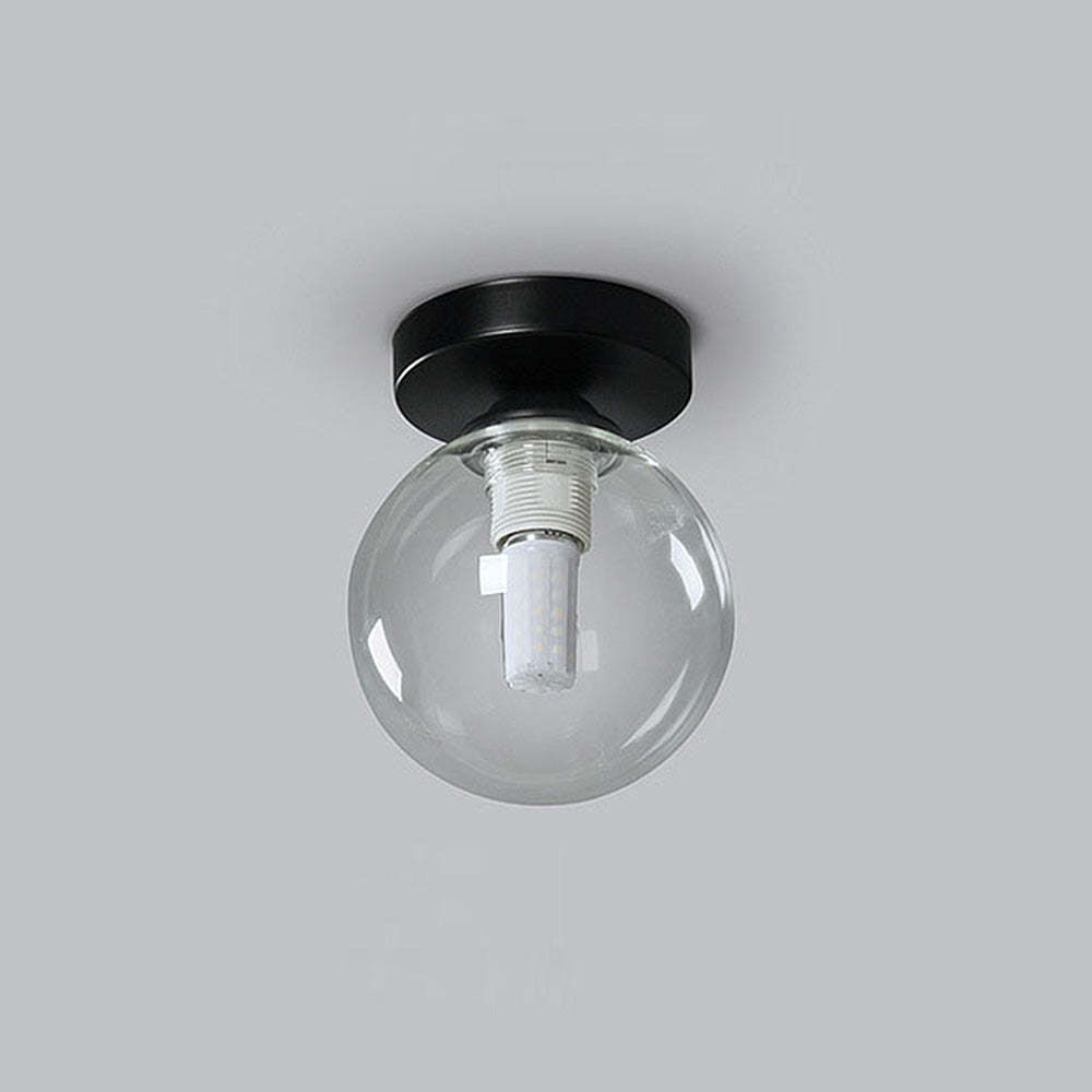Scandinavian Glass Ball Ceiling Light -Lampsmodern