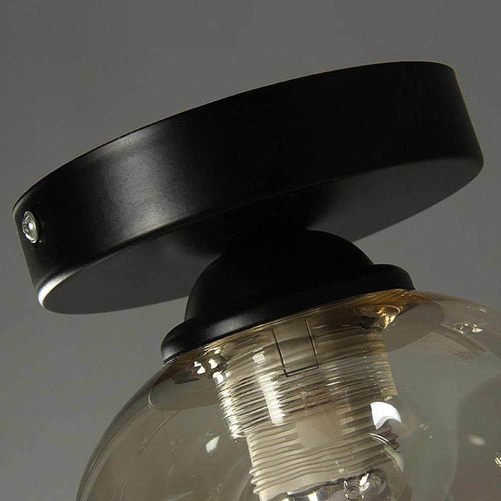 Scandinavian Glass Ball Ceiling Light -Lampsmodern