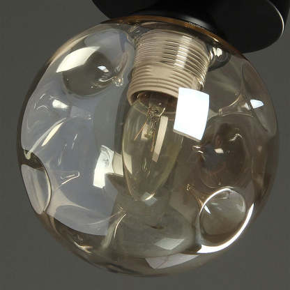 Scandinavian Glass Ball Ceiling Light -Lampsmodern