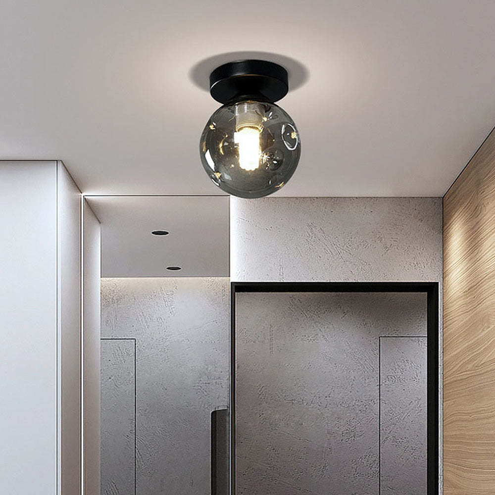 Scandinavian Glass Ball Ceiling Light -Lampsmodern