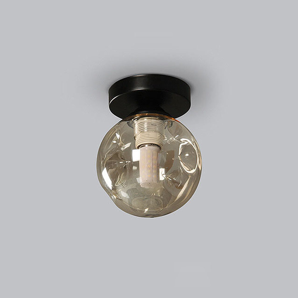 Scandinavian Glass Ball Ceiling Light -Lampsmodern