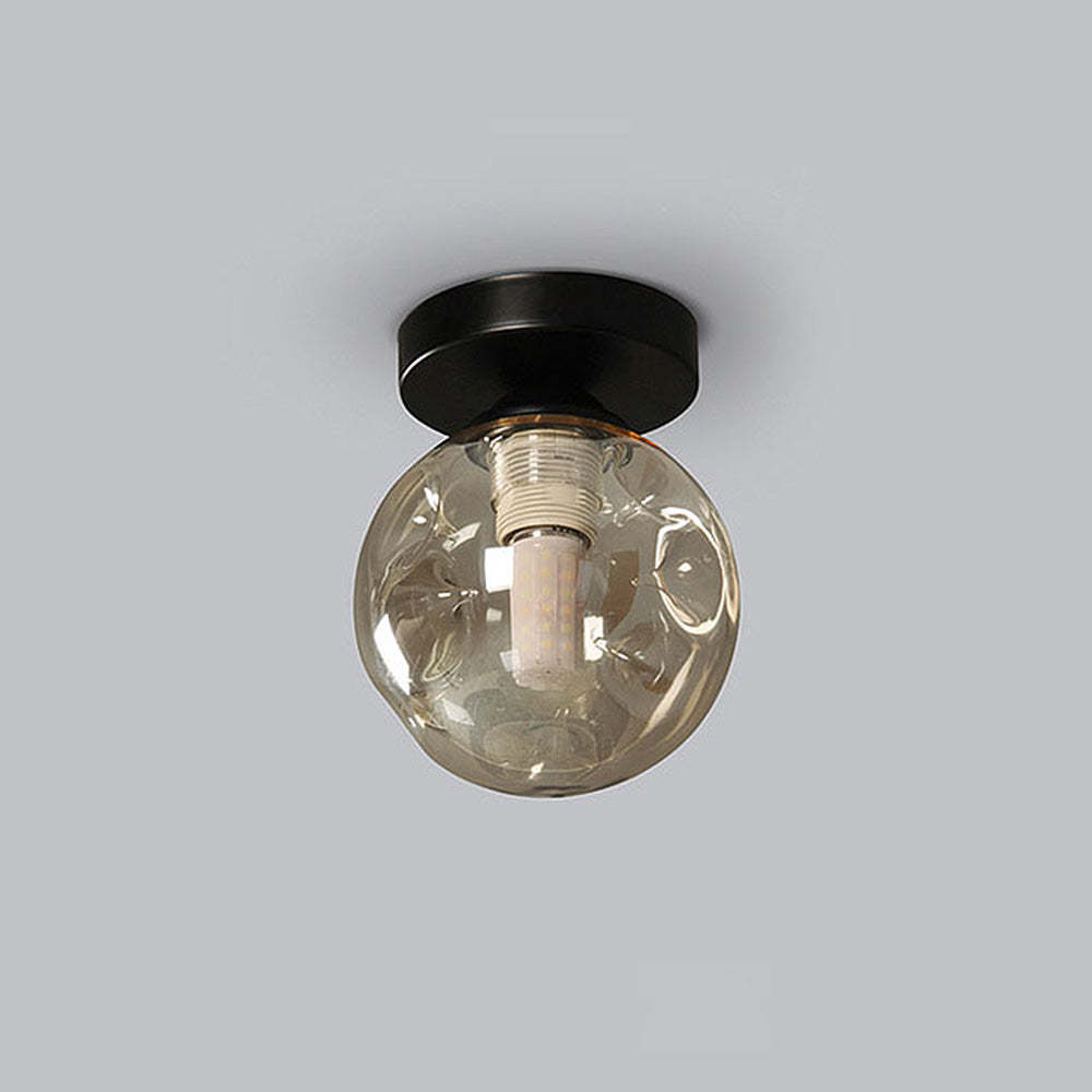 Scandinavian Glass Ball Ceiling Light -Lampsmodern