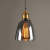 Nordic Simple Clear Glass Bedside Pendant Lighting
