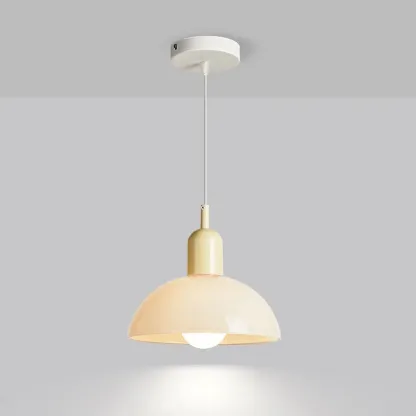 Modern Minimalist Glass Pendant Light For Living Room