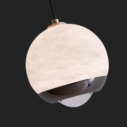 Nordic Marble Alabaster Globe Pendant Lamp -Homdiy