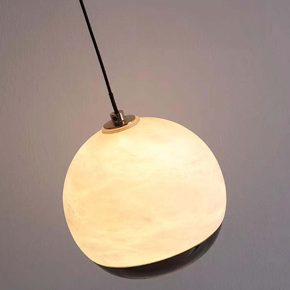 Nordic Marble Alabaster Globe Pendant Lamp -Homdiy