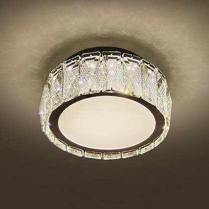 Luxury Crystal Hallway Flush Mount Ceiling Lights