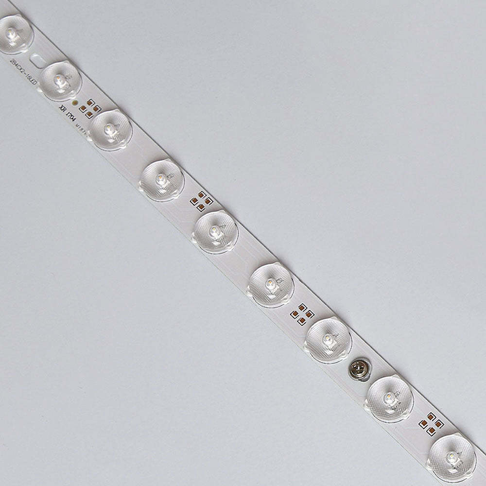 Wood Color LED Semi Ceiling Light For Bedroom