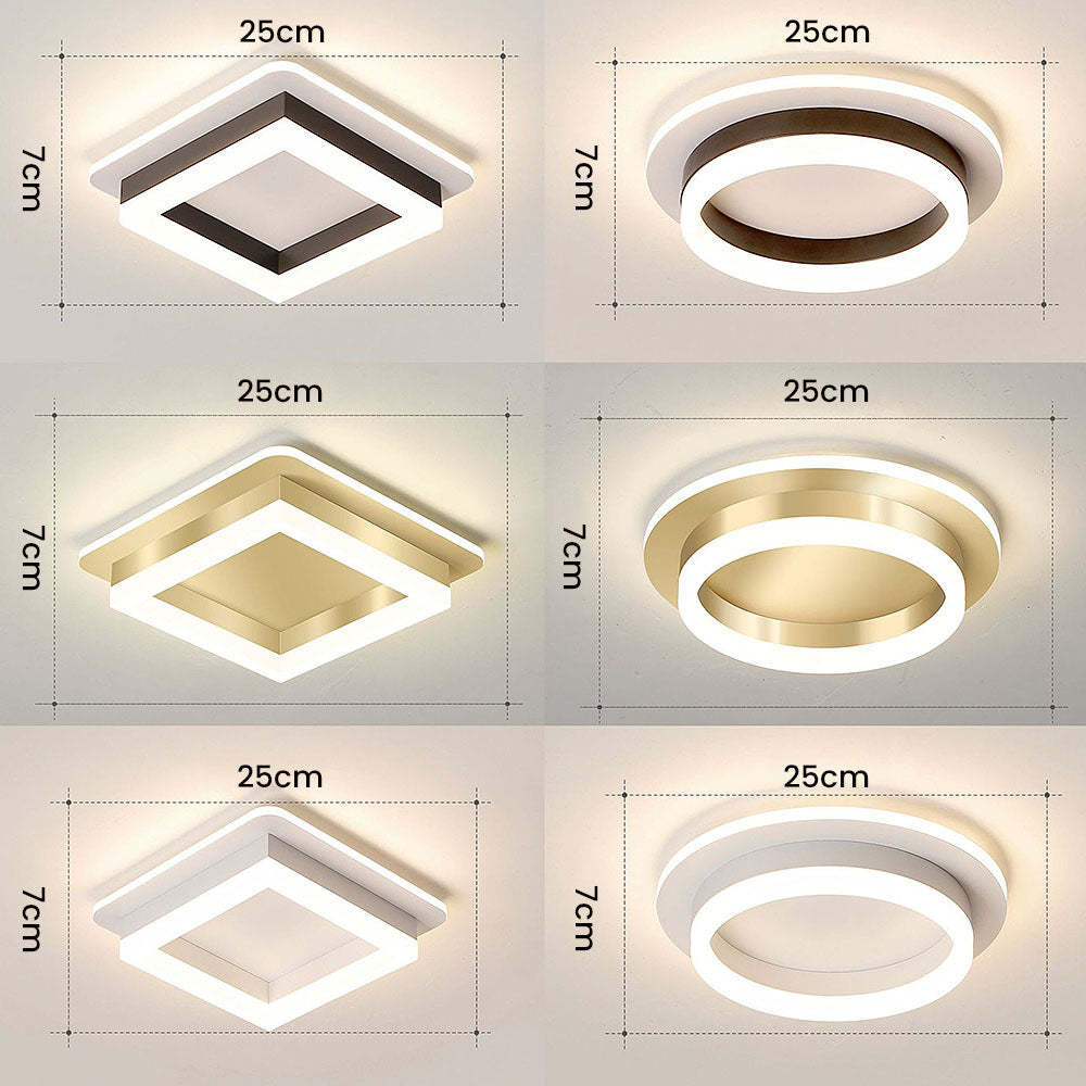 Simple Modern Acrylic Ceiling Lamp for Hallway