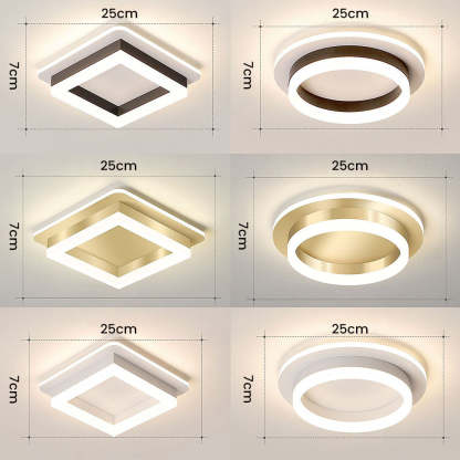 Simple Modern Acrylic Ceiling Lamp for Hallway