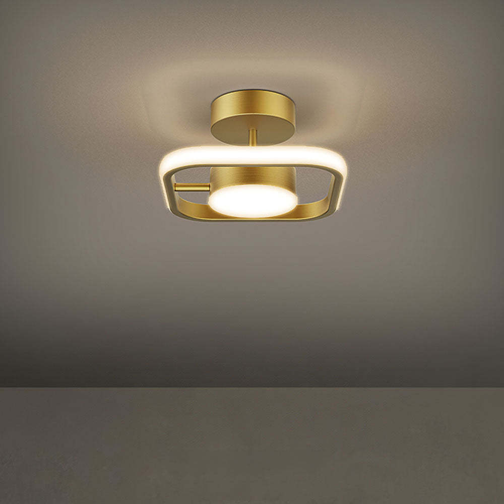 Contemporary Square Acrylic Hallway Ceiling Lights
