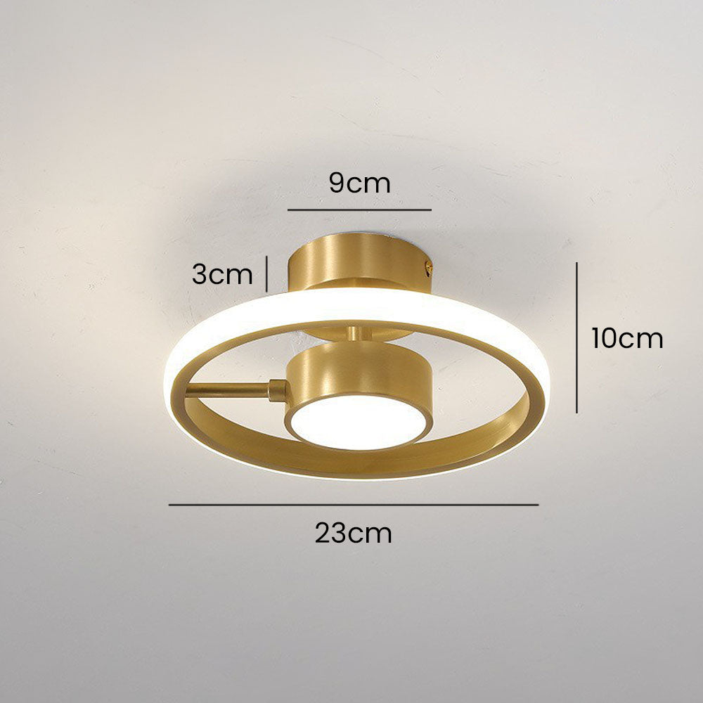 Contemporary Square Acrylic Hallway Ceiling Lights