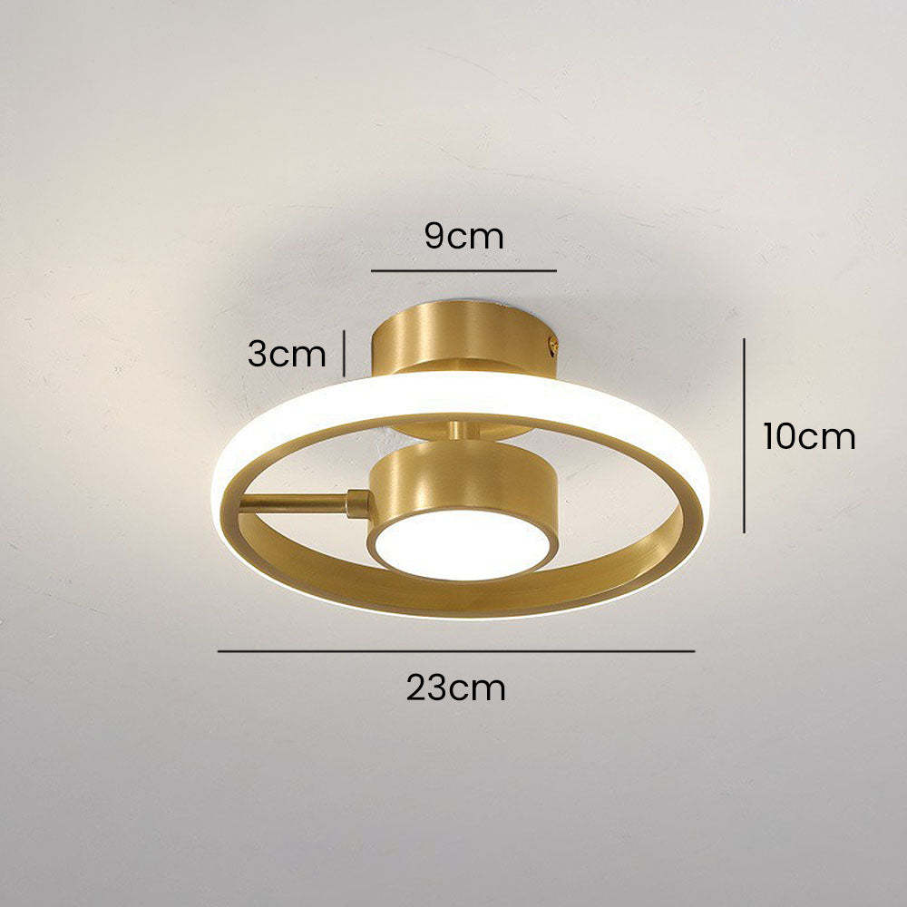 Contemporary Square Acrylic Hallway Ceiling Lights