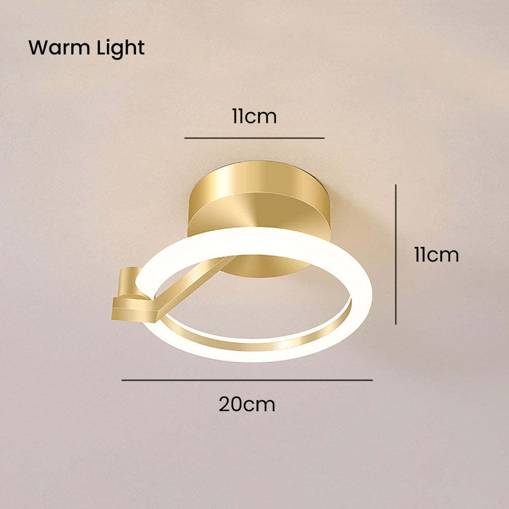 Luxury Mini Gold Living Room LED Ceiling Lights