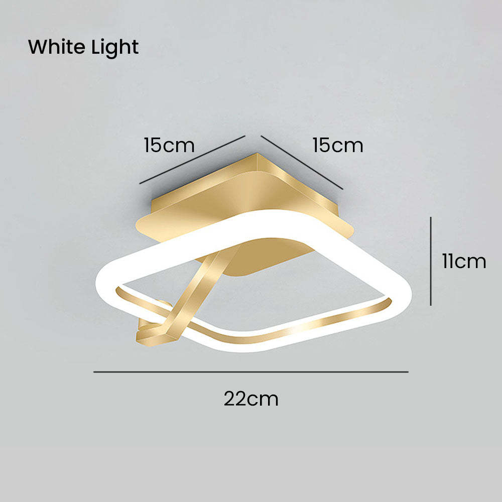 Luxury Mini Gold Living Room LED Ceiling Lights