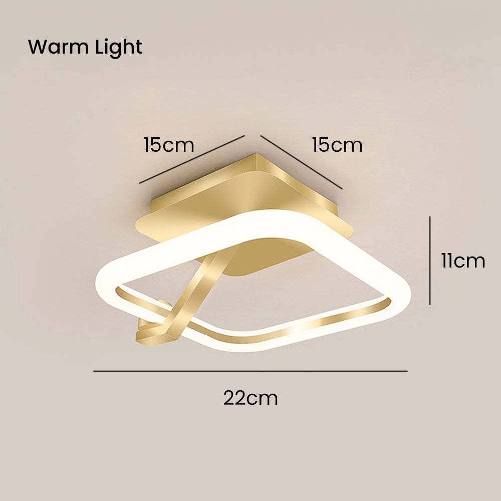 Luxury Mini Gold Living Room LED Ceiling Lights