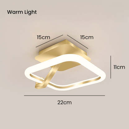 Luxury Mini Gold Living Room LED Ceiling Lights