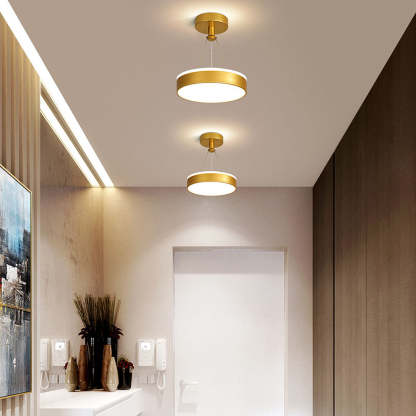 Modern Round Iron Hallway Ceiling Lights