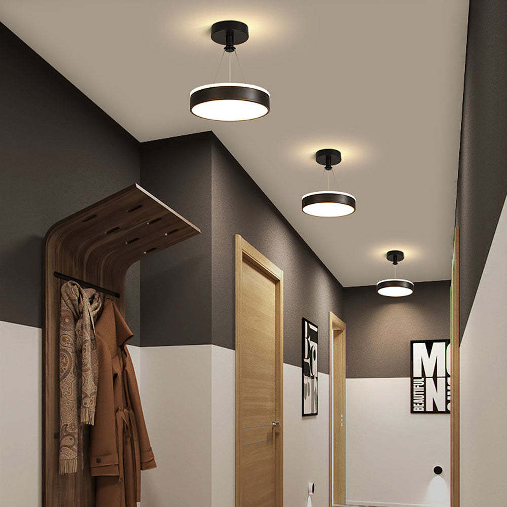 Modern Round Iron Hallway Ceiling Lights