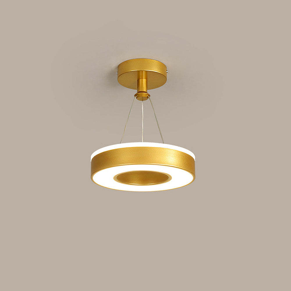 Contemporary Round Metal LED Hallway Ceiling Lights